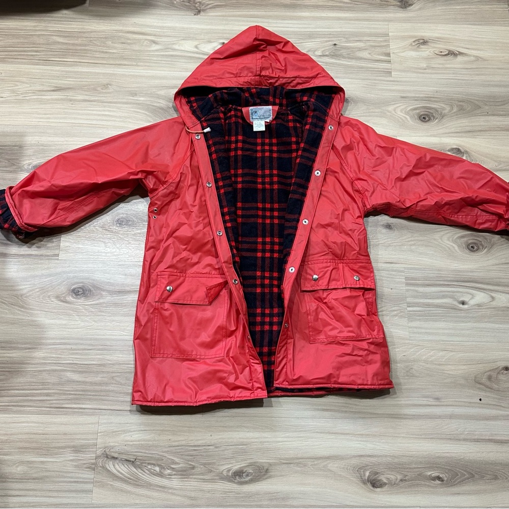 Vintage Vignette Rain Coat
